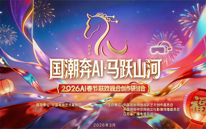 《国潮奔AI·马跃山河——2026AI春节联欢晚会》创作研讨会：AI为马、国潮为翼，谱写新大众文艺诗篇